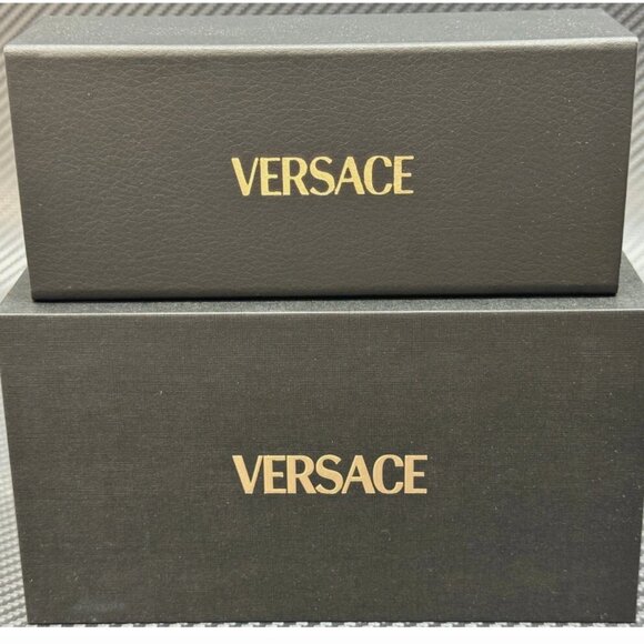 Versace Men's Silver 57mm Eyeglasses - Picture 5 of 5